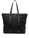 Re-Nylon Saffiano Tote Bag Black - PRADA - BALAAN 2