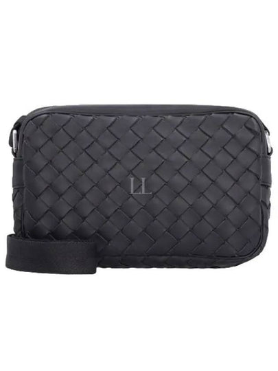 Classic Intrecciato Small Camera Cross Bag Black - BOTTEGA VENETA - BALAAN 2