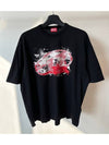 T Shirt A13374 0CATM Black MENS L - DIESEL - BALAAN 1