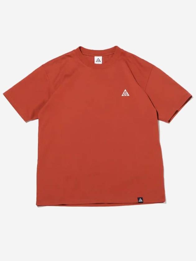 ACG LBR Short Sleeve T-Shirt Redstone - NIKE - BALAAN 1