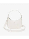 Women s Easy IZZIE Shoulder Hobo Bag OFFWHITE Off White - LACOSTE - BALAAN 1