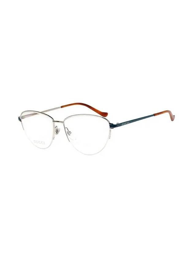 Eyewear  Cat Eye Metal Eyeglasses Silver - GUCCI - BALAAN 4