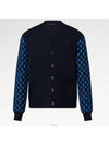 1ABIXP Monogram Cashmere Mix Cardigan - LOUIS VUITTON - BALAAN 1