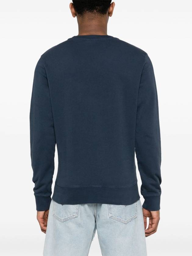 Chillax Patch Regular Sweatshirt Ink Blue - MAISON KITSUNE - BALAAN 6