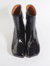 Women's Leather Ankle Boots Black JWSM29BL - JE LA CONNAIS - BALAAN 5
