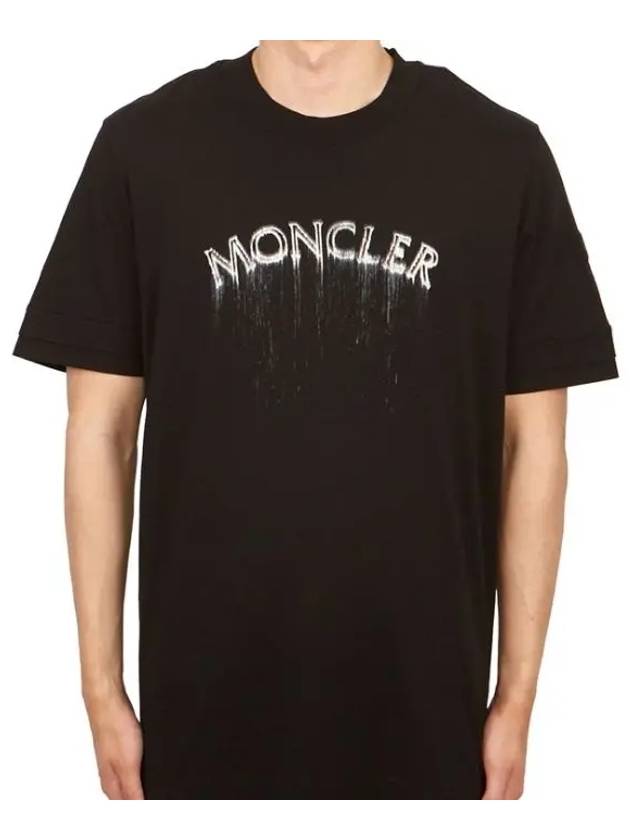 Logo printing short sleeve t shirt 8C00002 89A17 - MONCLER - BALAAN 2