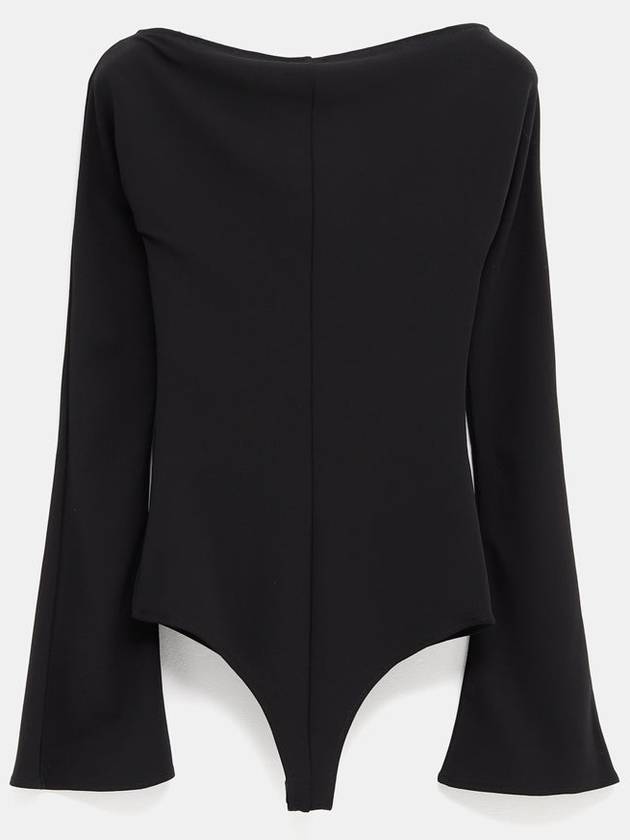 Drop Zipped Crepe Jersey Bodysuit - COURREGES - BALAAN 2