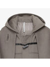 Cashmere muffler duffel coat olive - NOIRER FOR WOMEN - BALAAN 6