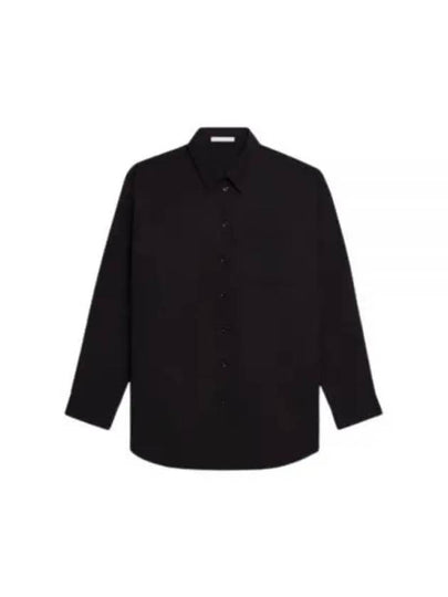 Cotton Button Up Shirt Black - HELMUT LANG - BALAAN 2