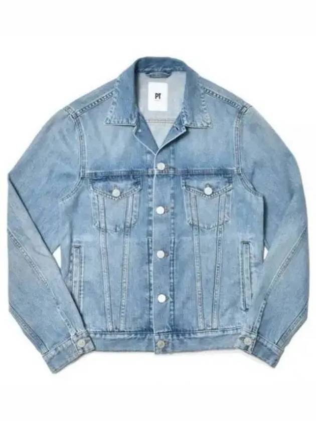 PT Torino 24 TL2LGB011DENO Inno A33 CC04 Denim Jacket - PT TORINO - BALAAN 1