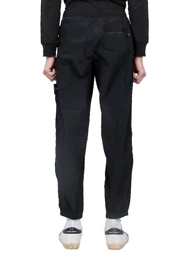 Econyl Regenerated Nylon Baggy Pants Black - STONE ISLAND - BALAAN 5