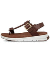 Alo Sandals Brown Leather Men - FITFLOP - BALAAN 3