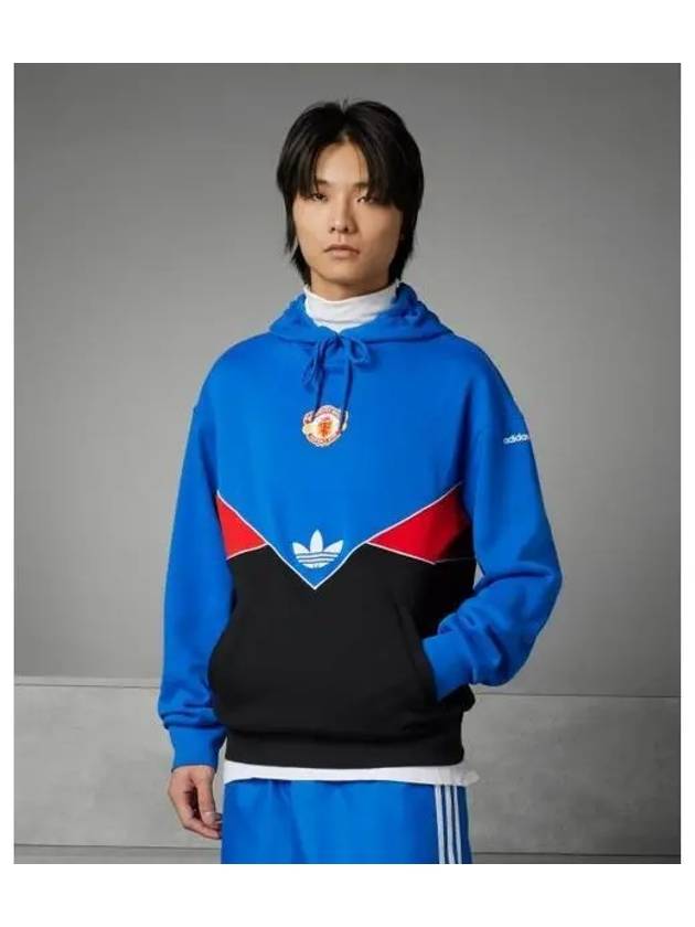 Manchester United Hoodie Blue - ADIDAS - BALAAN 2