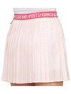 Women's Mini Pleated Skirt Pink - HORN GARMENT - BALAAN 11