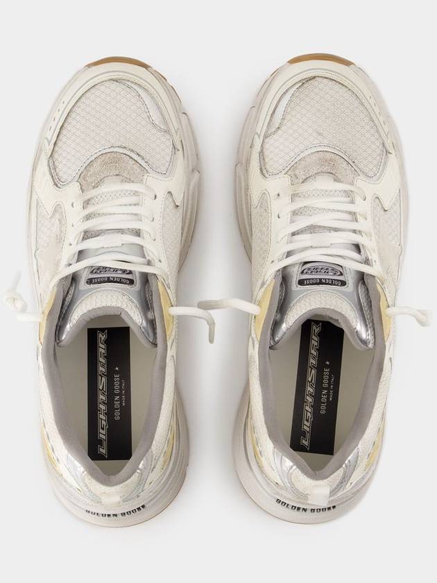 Lightstar Sneakers - Golden Goose Deluxe Brand - Synthetic Leather - White - GOLDEN GOOSE - BALAAN 4