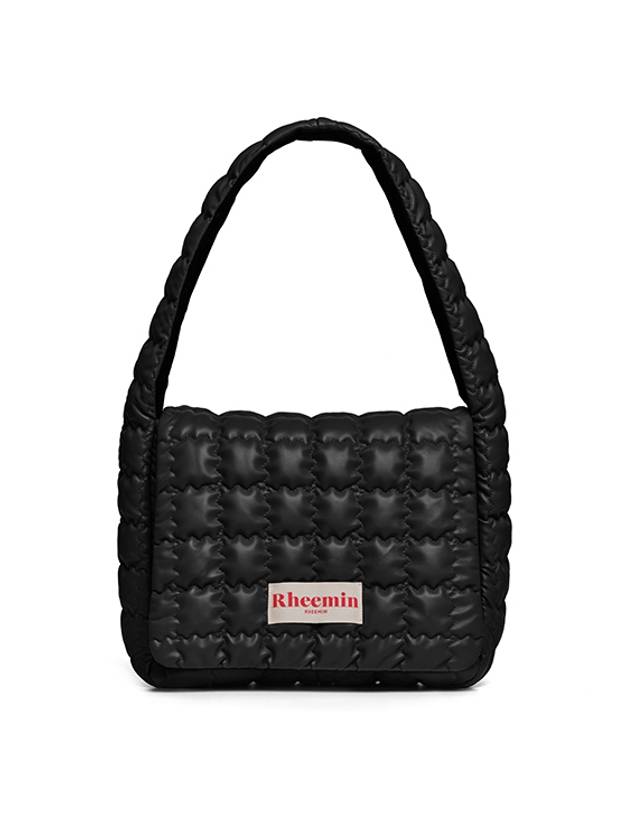 Biscuit Flap Big Nugget Shoulder Bag Black - RHEEMIN - BALAAN 2