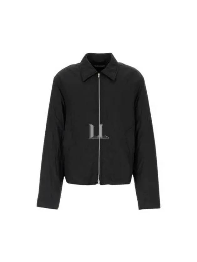 Slight Crinkle Zip-Up Jacket Black - OUR LEGACY - BALAAN 2