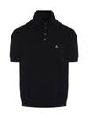 Alex Polo Knit Top Black - VIVIENNE WESTWOOD - BALAAN 2