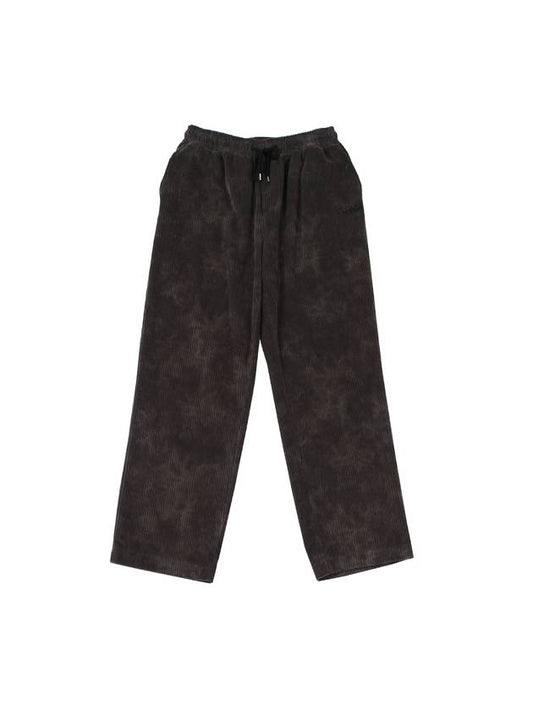 Corduroy Logo Wide Pants Gray - ARCANE FUNK - BALAAN 2