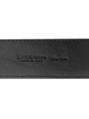 Intrecciato Leather Belt Black - BOTTEGA VENETA - BALAAN 6