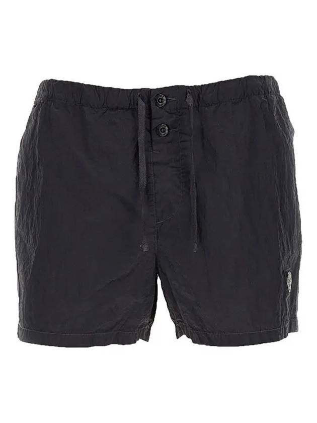 Swimming Nylon Trunk Shorts Grey - STONE ISLAND - BALAAN 3