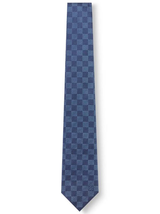 Damier Classic Tie Blue - LOUIS VUITTON - BALAAN 2