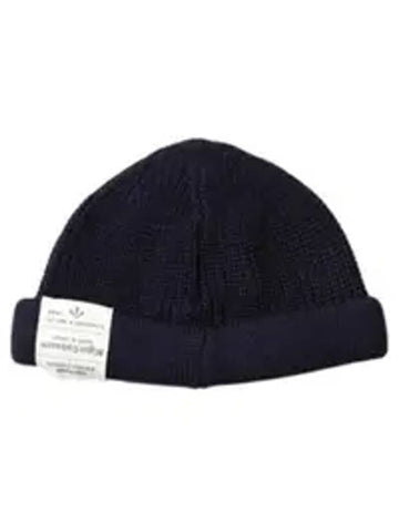 Wool Beanie Navy - NIGEL CABOURN - BALAAN 1