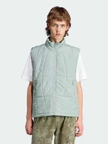 Adventure Thin Padded Vest Men s Original Silver Green IL5178 744214 - ADIDAS - BALAAN 1