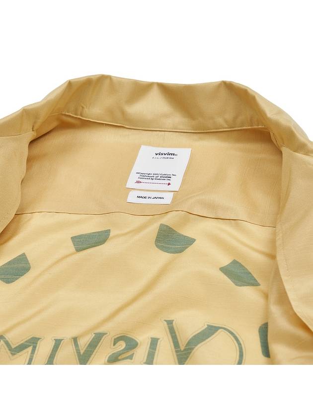 Men s Crosby Shirt 0124105011009 YELLOW - VISVIM - BALAAN 9