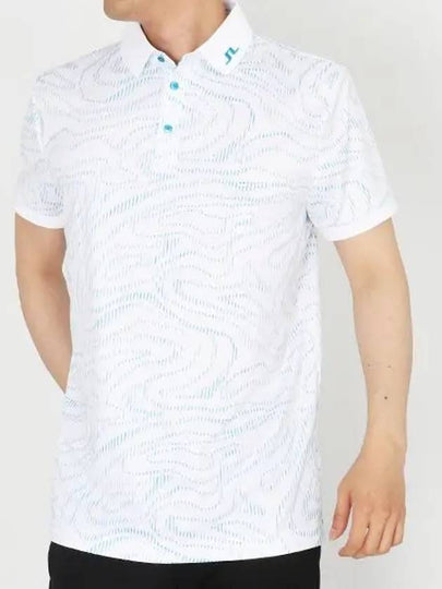 Genuine Men s KV Regular Fit Print Golf Polo GMJT05563 O452 - J.LINDEBERG - BALAAN 2