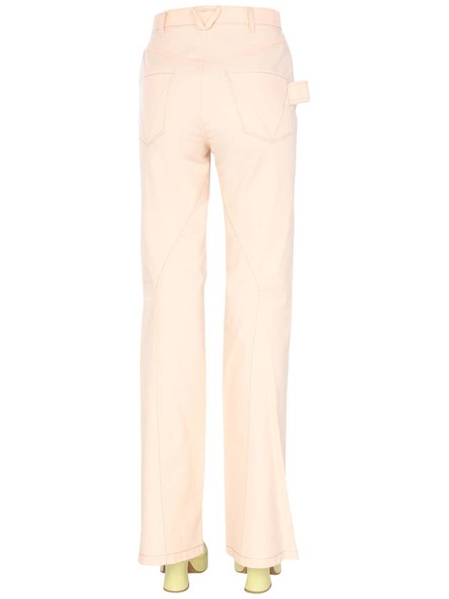 straight pants beige - BOTTEGA VENETA - BALAAN 5