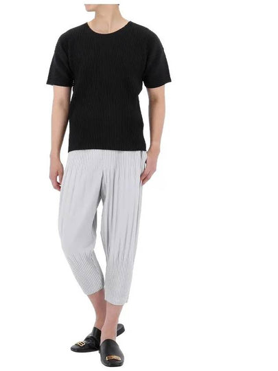 Pleated Track Pants Grey - ISSEY MIYAKE - BALAAN 2