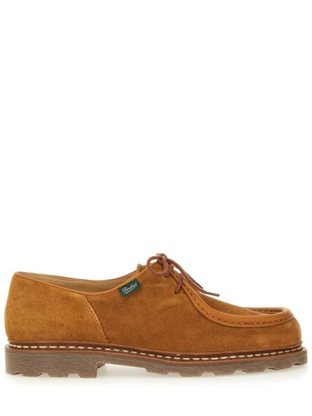 Michael Velor Suede Derby Brown - PARABOOT - BALAAN 12