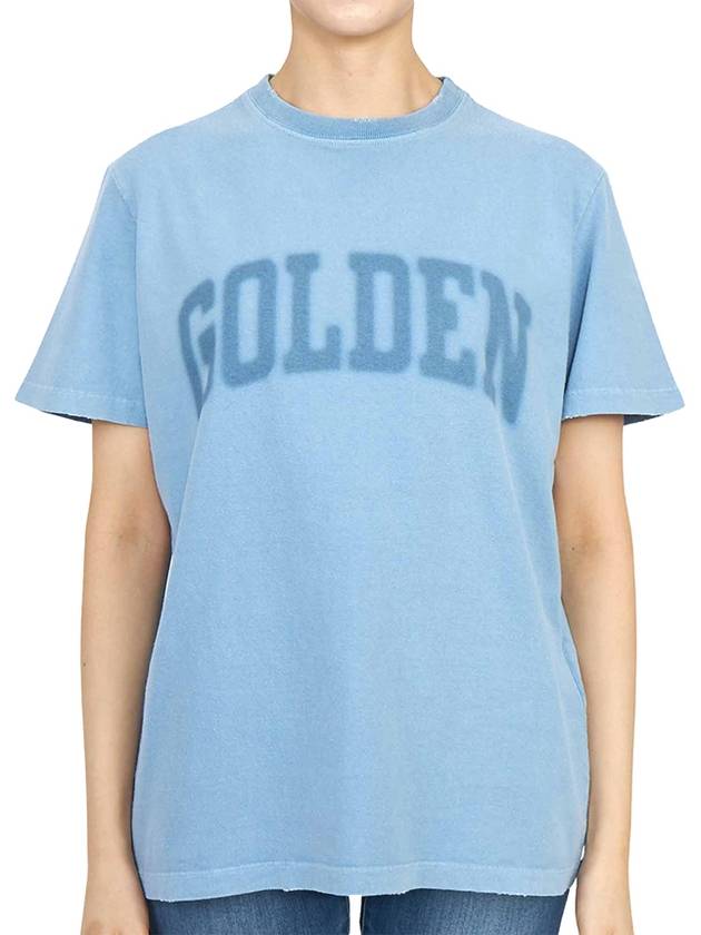 GWP01220 P000788 50717 Women s short sleeved T shirt regular fit - GOLDEN GOOSE - BALAAN 3