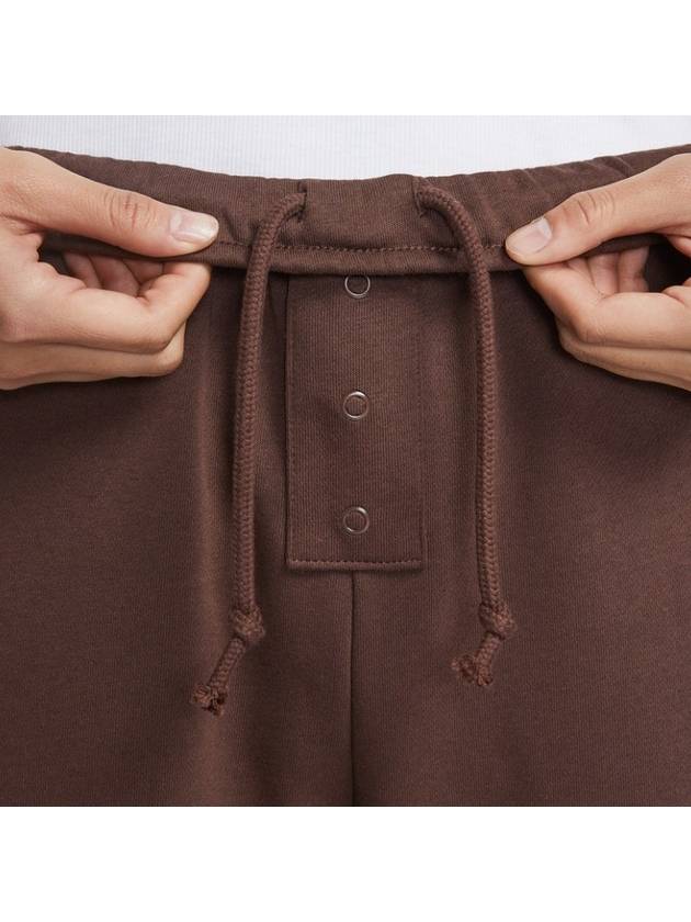 High Rise Pants DV7845 227 Brown WOMENS S Asian Fit - NIKE - BALAAN 3