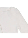 La Maille Pau Asymmetric Cardigan White - JACQUEMUS - BALAAN 5