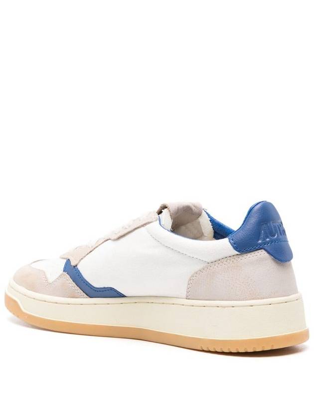 Sneakers AULMDS03 CANVAS SAND WHT PBLUE - AUTRY - BALAAN 4