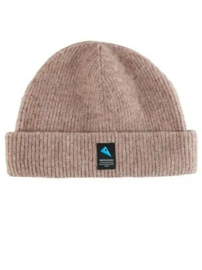 Runa Logo Patch Beanie Warm Sand - KLATTERMUSEN - BALAAN 2