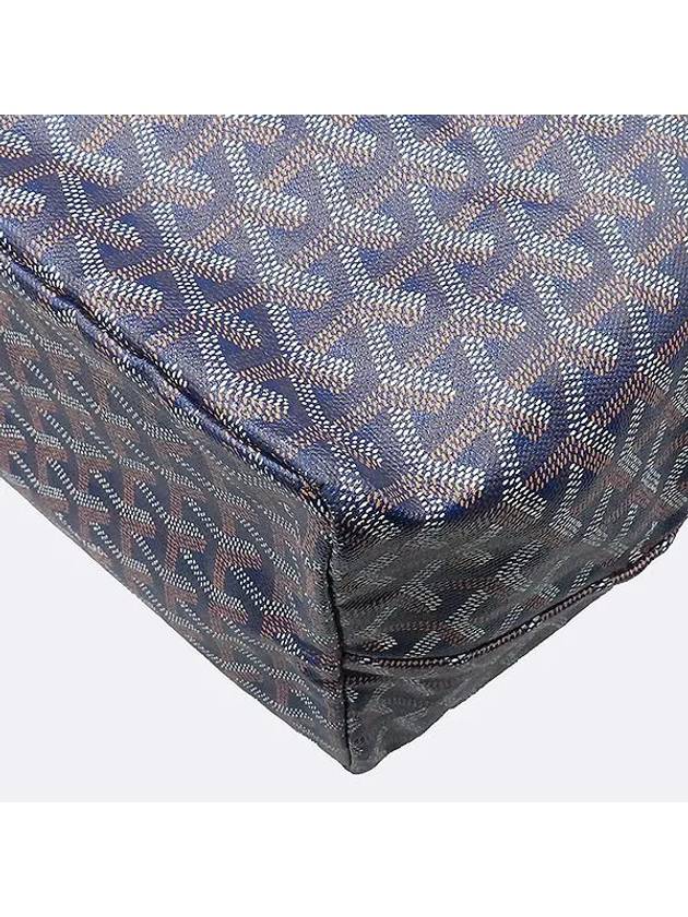 SAC SAINT LOUIS GM special color navy shopper shoulder bag auxiliary pouch - GOYARD - BALAAN 4