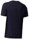 Men's Logo Label Short Sleeve T-Shirt Navy - CP COMPANY - BALAAN 5