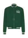 Varsity Bomber Jacket Green - POLO RALPH LAUREN - BALAAN 2