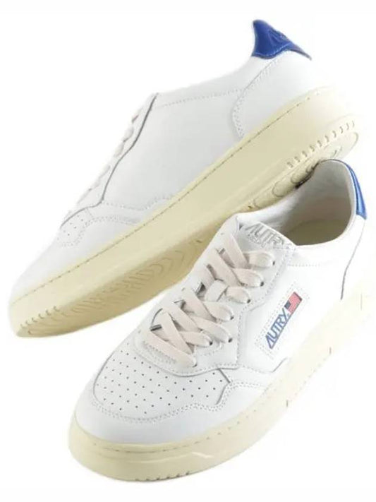 Men's Medalist Leather Low Top Sneakers White - AUTRY - BALAAN 2