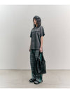 Comfortable Check Banding Pants Gray - PEOPLE OF THE WORLD - BALAAN 2