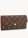 Emily Monogram Long Wallet Fuchsia - LOUIS VUITTON - BALAAN 2