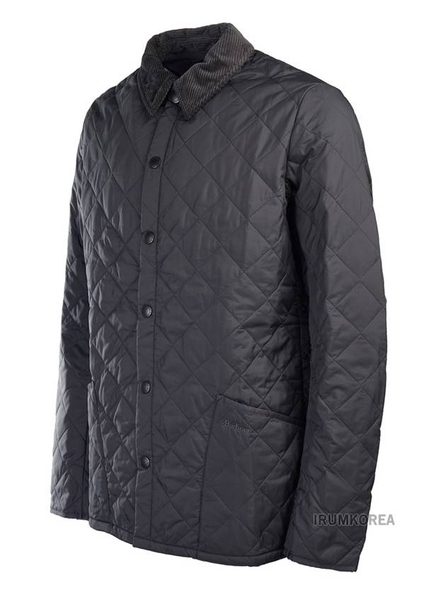 Heritage Liddesdale Quilted Padding Charcoal - BARBOUR - BALAAN 3