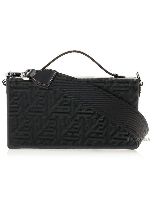 Baguette Soft Trunk Cross Bag Black - FENDI - BALAAN 4