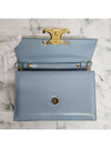 Soiree Shiny Calfskin Cluth Bag California Blue - CELINE - BALAAN 8