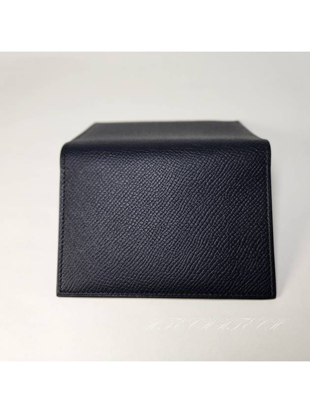 MC2 Euclid Absong Card Wallet Blue Indigo - HERMES - BALAAN 10