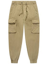 Men's Cargo Jogger Pants Dark Beige - SOLEW - BALAAN 2