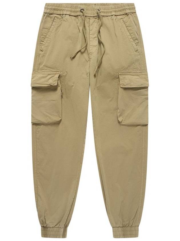 Men's Cargo Jogger Pants Dark Beige - SOLEW - BALAAN 2